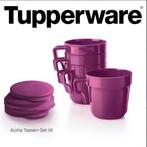 Tupperware Aloha bekers /Mok #350 ml, Nieuw, Beker of Kan, Ophalen of Verzenden, Paars