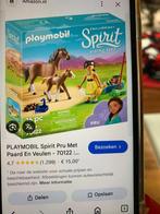 Playmobil paard en veulen 70122, Ophalen of Verzenden, Gebruikt, Complete set