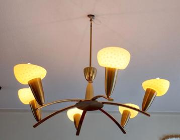 Jaren 60 , retro vintage hanglamp . beschikbaar voor biedingen