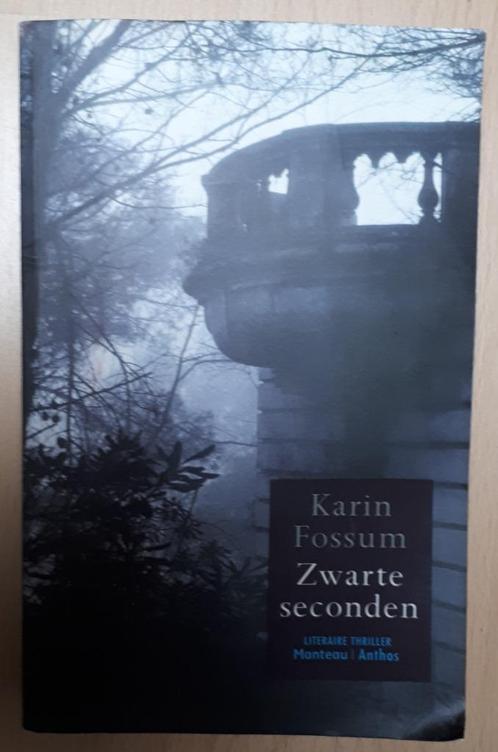 Karin Fossum: Zwarte seconden., Boeken, Thrillers, Gelezen, Scandinavië, Ophalen of Verzenden