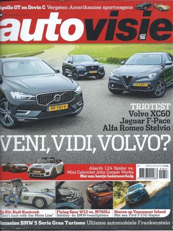 Autovisie 18 2017 : Alfa Romeo Stelvio - Jaguar F-Pace - BMW beschikbaar voor biedingen