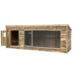 Voldux Houten Hondenhok Kennel Luna XL, Dieren en Toebehoren, Hondenhokken, Ophalen of Verzenden