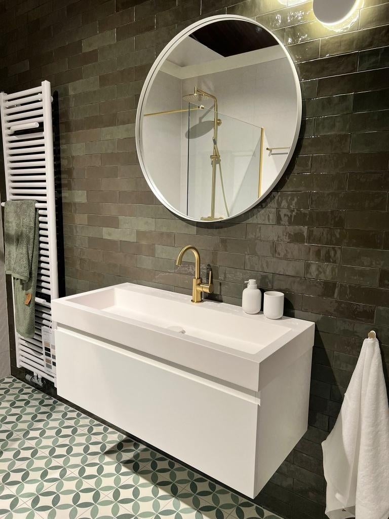 Badmeubelcombinatie Sanibell, Huis en Inrichting, Ophalen, Overige typen, Nieuw, 50 tot 100 cm