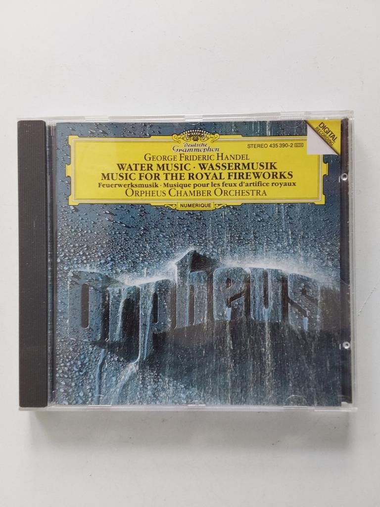 Händel : Water Music, Cd's en Dvd's, Cd's | Klassiek, Ophalen of Verzenden, Barok, Zo goed als nieuw, Orkest of Ballet