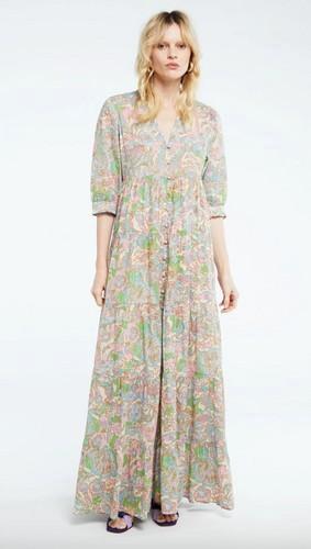 Fabienne chapot maxi dress nieuw, Kleding | Dames, Jurken, Nieuw, Maat 36 (S), Overige kleuren, Onder de knie, Ophalen of Verzenden