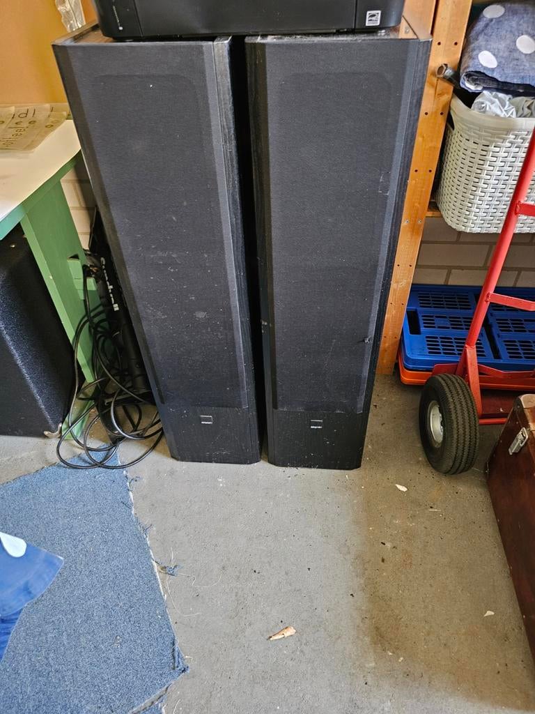 2 stuks MB QUART 1000 speakers, Ophalen, 120 watt of meer, Front, Rear of Stereo speakers, Overige merken