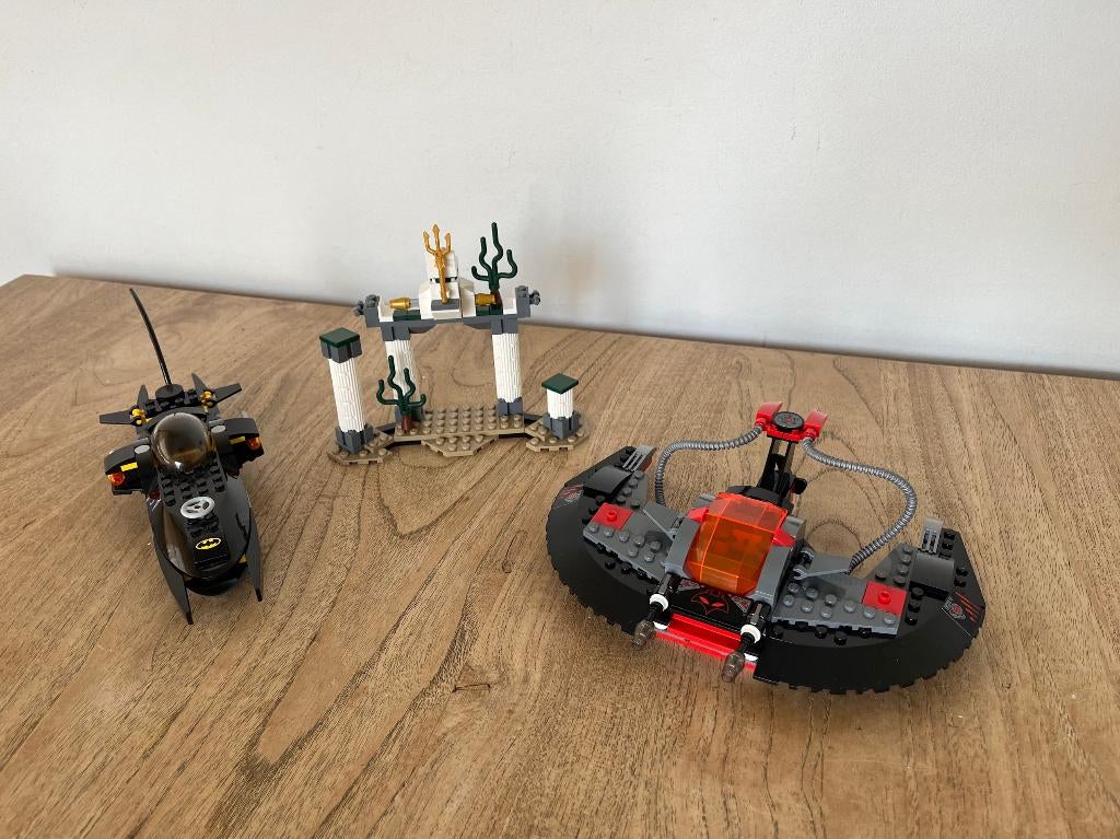 76027 LEGO Super Heroes Black Manta Diepzee Aanval, Compleet, Overige thema's, Lego, Ophalen of Verzenden