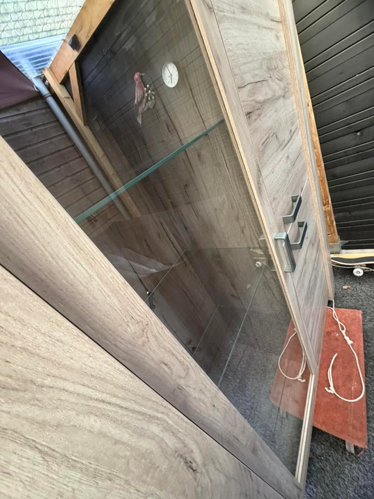 Vitrine kast, Ophalen of Verzenden, Zo goed als nieuw