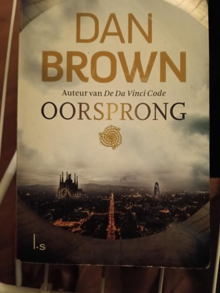 Dan Brown  Oorsprong, Boeken, Gelezen, Ophalen of Verzenden, Nederland, Dan Brown