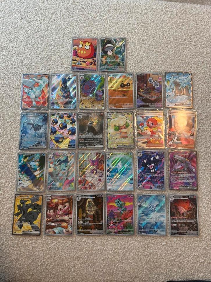 Pokemon hits van Black bolt en white flare, Ophalen of Verzenden, Nieuw, Meerdere kaarten, Foil