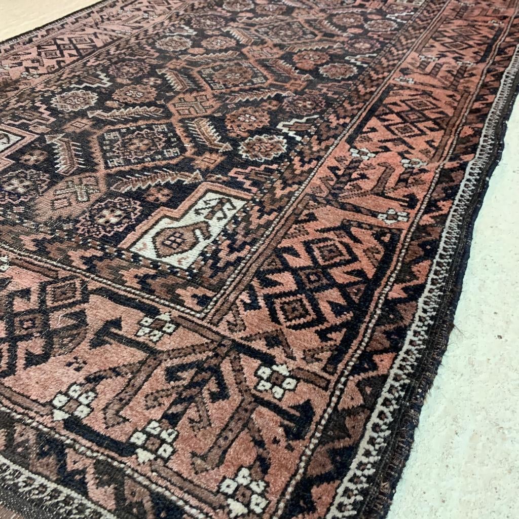 Perzisch handgeknoopt tapijt koper kleurig 172/105 cm, Gebruikt, 100 tot 150 cm, Etten-Leur, DJT@dejuistetoon.eu