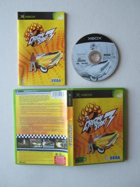Crazy Taxi 3 Xbox, Spelcomputers en Games, Games | Xbox Original, 1 speler, Racen en Vliegen, Ophalen of Verzenden, Zo goed als nieuw