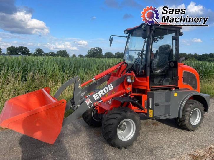 Everun ER08 nieuwstaat kniklader - Shovel, Zakelijke goederen, Machines en Bouw | Kranen en Graafmachines, Wiellader of Shovel