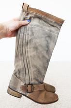 Zeer Mooie Suede SPM Dames Laarzen - 30 (Maat 39) € 45,-, Hoge laarzen, Overige kleuren, SPM, Ophalen of Verzenden