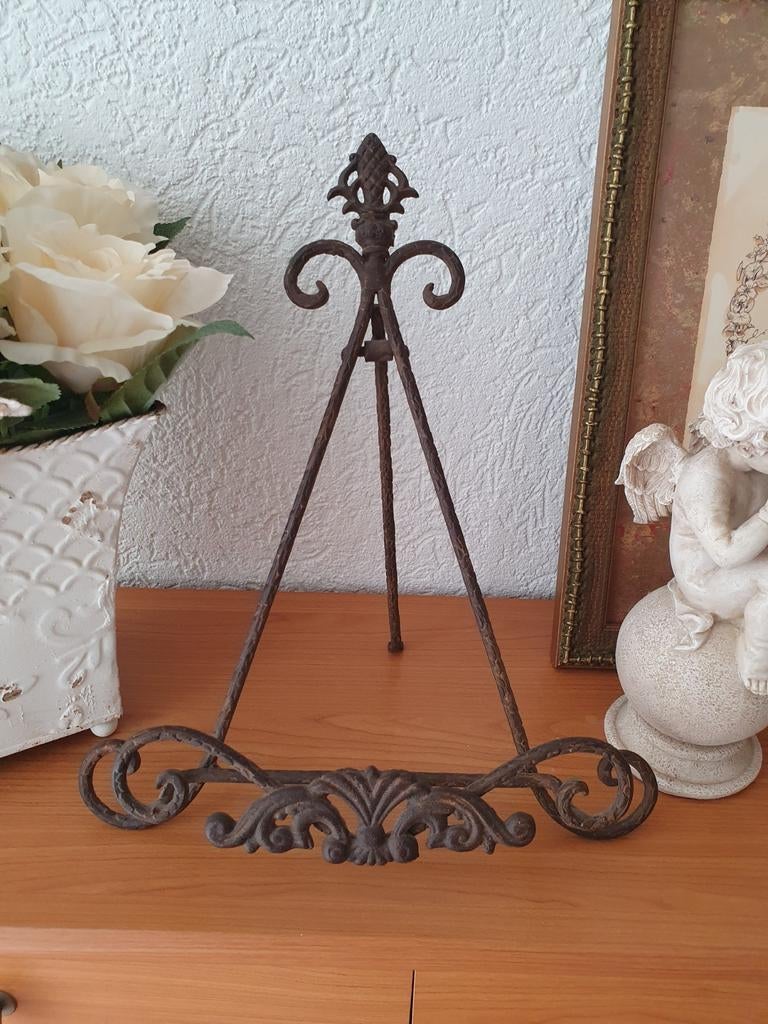 Decoratieve Ezel van Gietijzer - Vintage Stijl, Ophalen of Verzenden