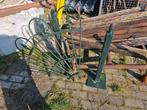 Hekwerk en 2 palen, Tuin en Terras, Ophalen, IJzer, Minder dan 3 meter