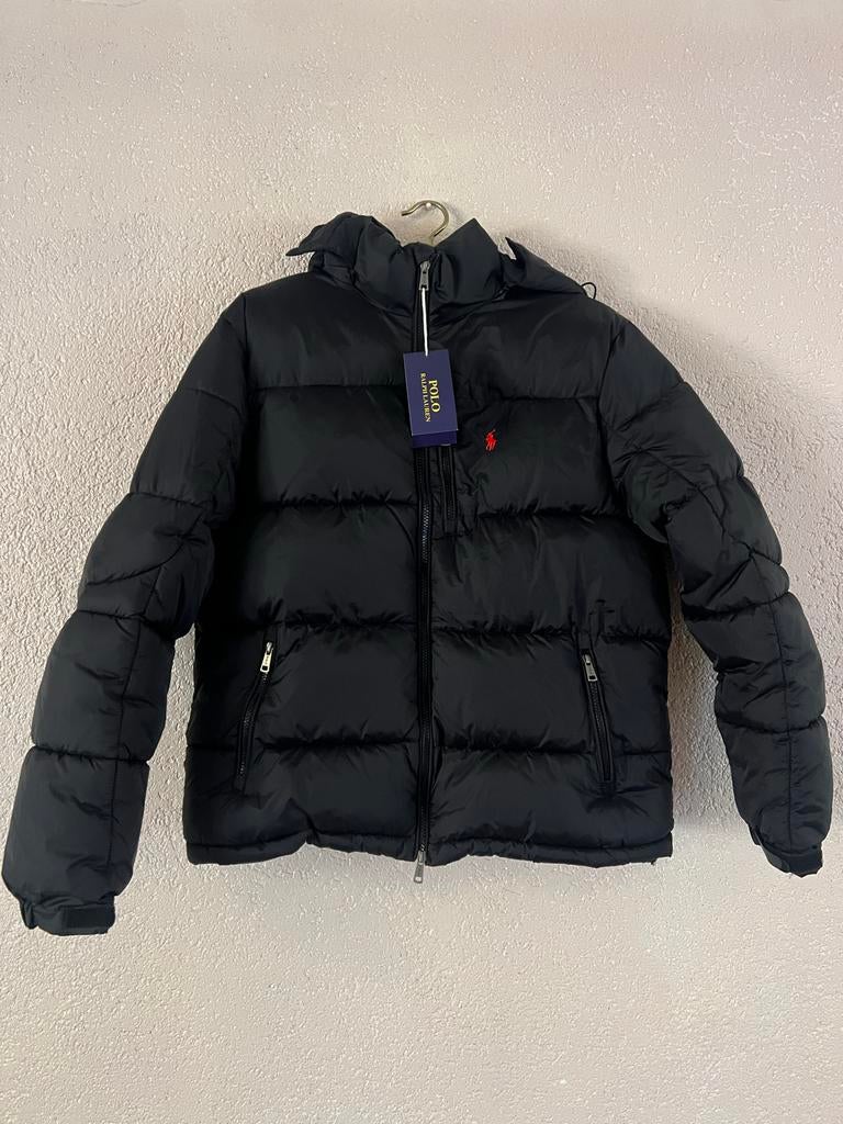Ralph Lauren Winterjas Zwart - Nieuw met labels, Kleding | Heren, Jassen | Winter, Ophalen of Verzenden, Nieuw, Maat 52/54 (L)