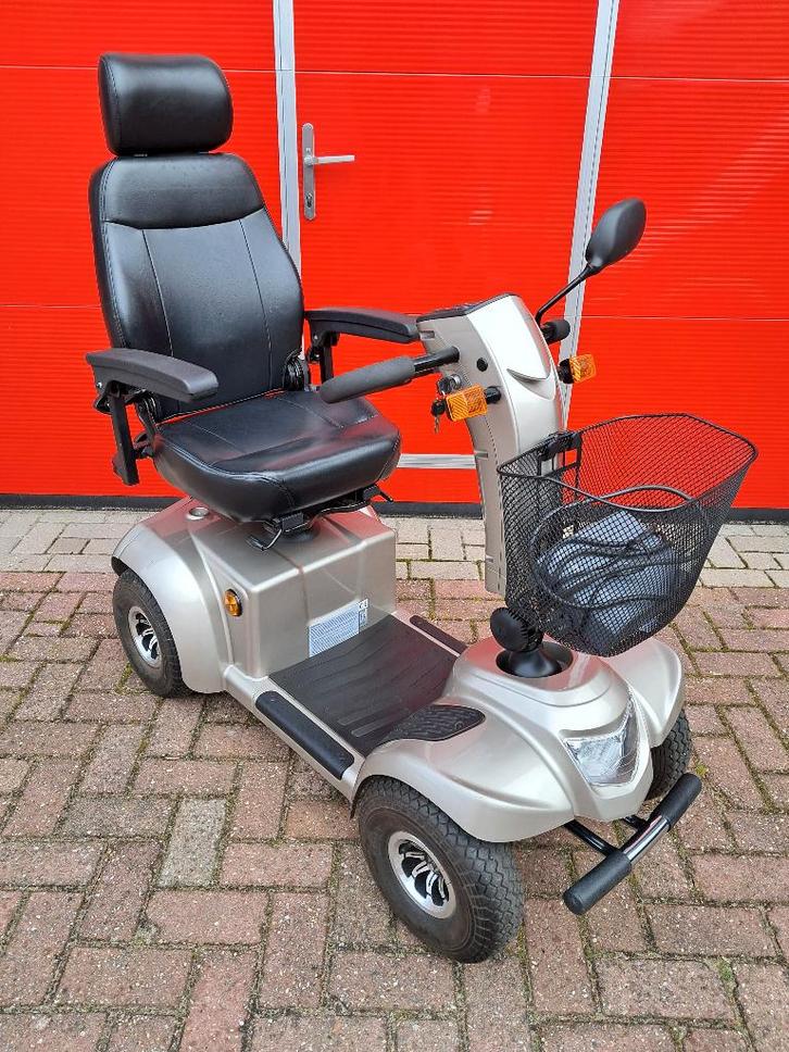 Zgan Vermeiren Ceres 4 Deluxe Vierwieler Scootmobiel., Diversen, Brommobielen en Scootmobielen, Gebruikt, Vermeiren, 26 t/m 35 km