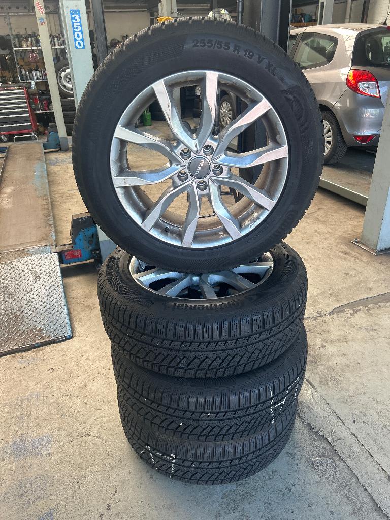 4 autobanden Continential 255 55 19 v xl, 255 mm, Band(en), Zomerbanden, Ophalen