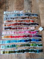 Verzameling Borduurgaren / borduurzijde op kaartjes, Hobby en Vrije tijd, Borduren en Borduurmachines, Ophalen of Verzenden, Gebruikt