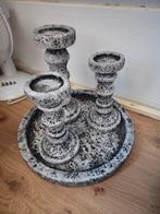 kaarsenstanders set, Ophalen, Zo goed als nieuw