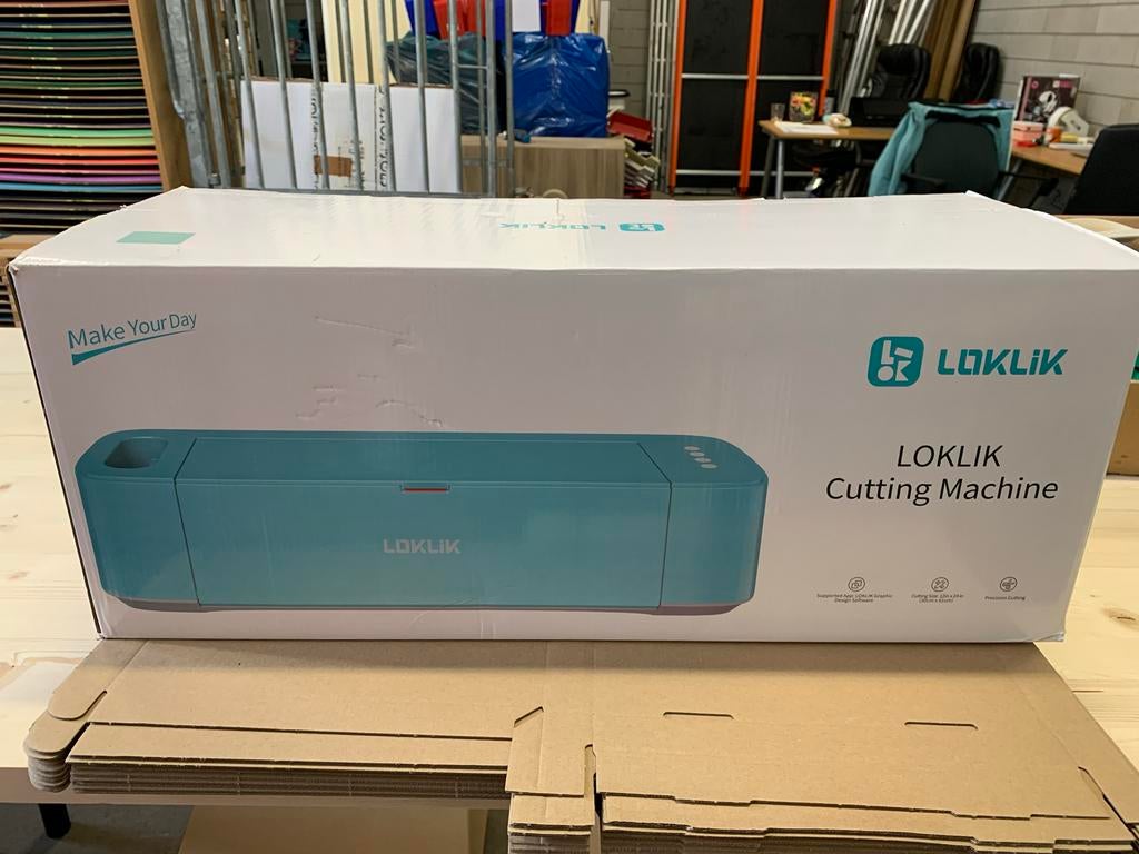 Loklik snijmachine - Demo model, Ophalen of Verzenden, Gebruikt, Gereedschap of Toebehoren