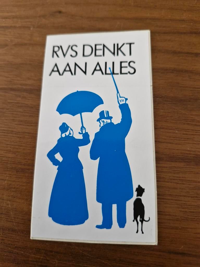 6900 RVS DENKT AAN ALLES sticker, Ophalen of Verzenden
