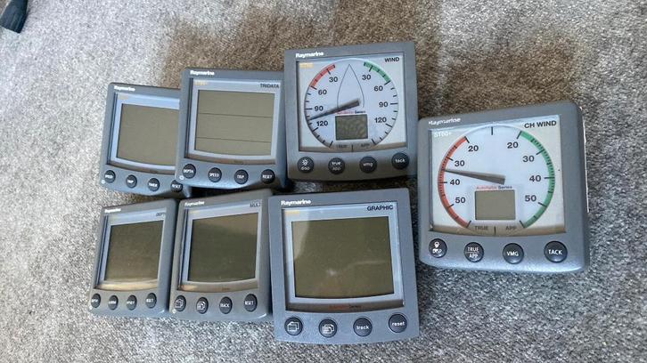 Raymarine raytheon reparatie of storing, Watersport en Boten, Navigatiemiddelen en Scheepselektronica, Gebruikt, Kaartplotter of Fish Finder