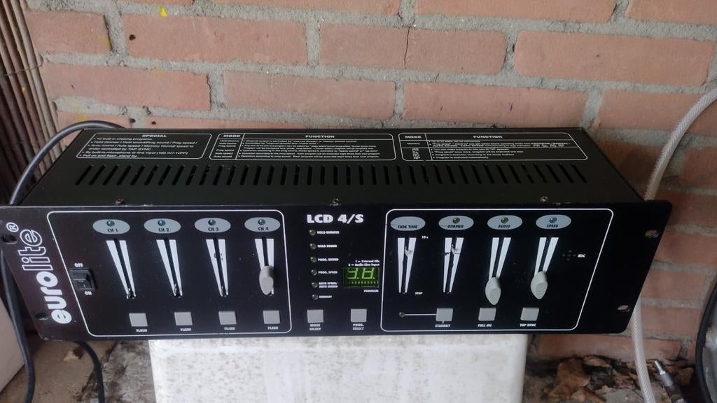 Eurolite LCD 4/S Lichtsturing - Werking onbekend, Muziek en Instrumenten, Licht en Laser, Ophalen of Verzenden, Gebruikt, Overige typen