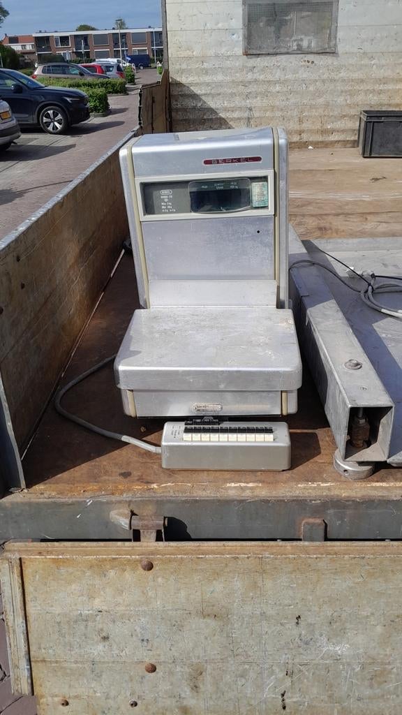 Berkel Vloerweegschaal met Display - Gebruikt, Ophalen