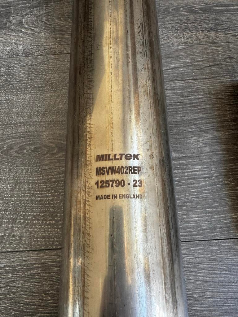 Milltek middendemper delete pijp VAG. MSVW402REP., Ophalen, Gebruikt, Seat
