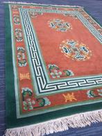 Handgeknoopt Chinees tapijt art deco vloerkleed wol 300x200, Huis en Inrichting, Stoffering | Tapijten en Kleden, Vintage / art deco / klassiek