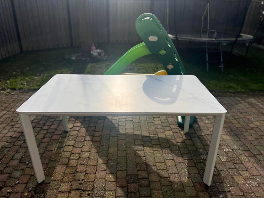 Tuintafel, Tuin en Terras, Tuintafels, Ophalen of Verzenden, Zo goed als nieuw, Rond