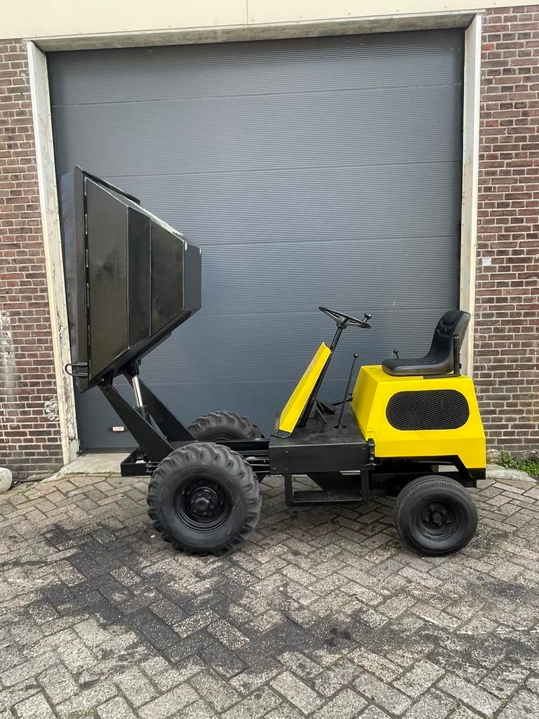 Gronddumper - Goed werkend, nieuwe banden, hoogkipper, Ophalen