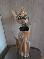 Vintage houten kat, Antiek en Kunst, Ophalen of Verzenden