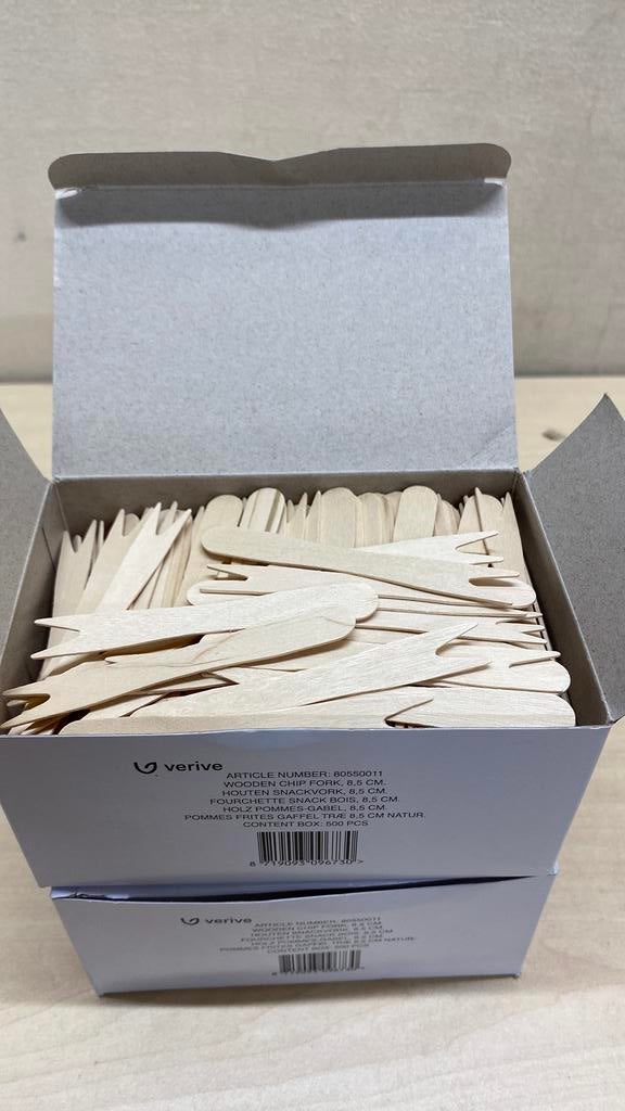 Wegwerp friet prikkers, Ophalen of Verzenden, Nieuw