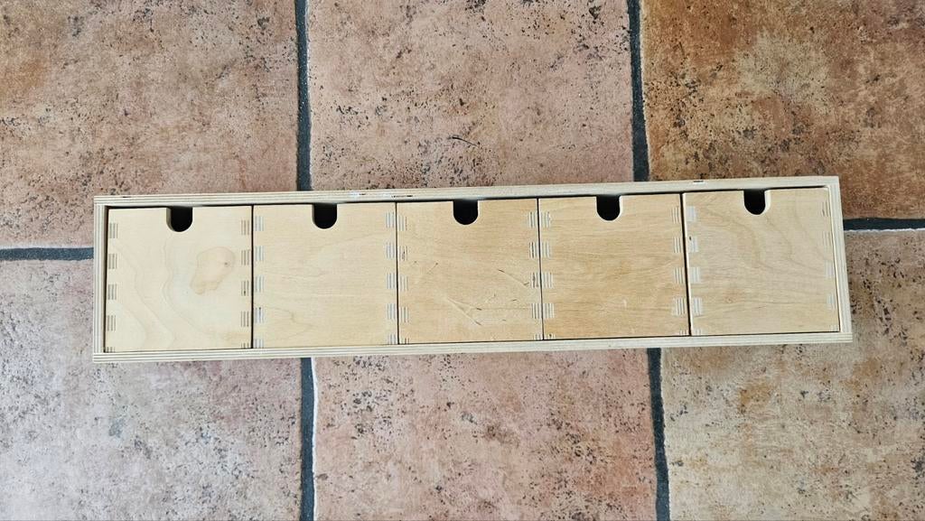 Ikea ladekastje, 5 lades, hout, Ophalen of Verzenden, 25 tot 50 cm, 50 tot 100 cm, Minder dan 100 cm