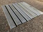 Gegalvaniseerde trapdelen 251,5cmx25cm, 8 stuks, Ophalen, Gebruikt, Trap, Minder dan 2 meter