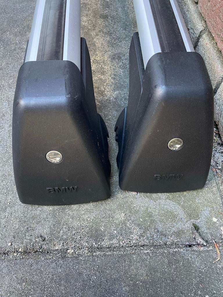 Originele BMW 5 Serie Dakdragers - Gebruikt, Auto diversen, Dakdragers, Ophalen, Gebruikt