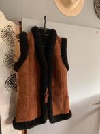 Vintage afghaanse waistcoat S M bohemian gilet schapenvacht, Maat 38/40 (M), -, Ophalen of Verzenden, Zo goed als nieuw