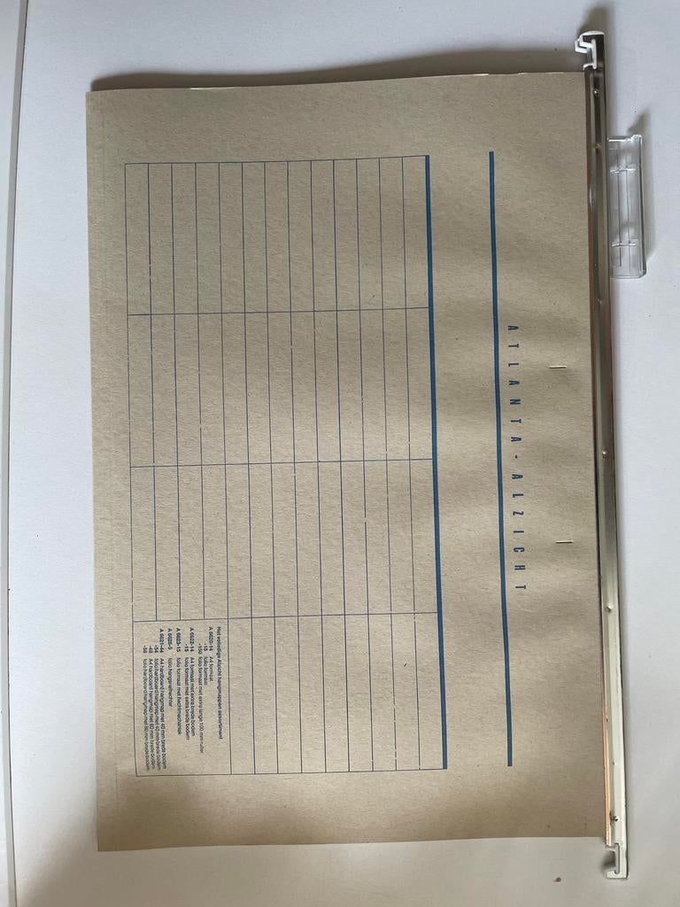 Alzichthangmappen A6620 - 15 stuks, Ophalen, Gebruikt