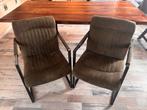 2x De Bommel eetkamerstoelen - Groen, Ophalen, Gebruikt, Twee, Overige kleuren