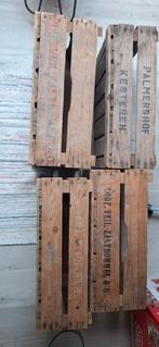 4 Oude Fruitkisten (ca. 50 jaar oud) - Decoratie, Huis en Inrichting, Woonaccessoires | Kisten, Minder dan 50 cm, Gebruikt, 50 tot 100 cm