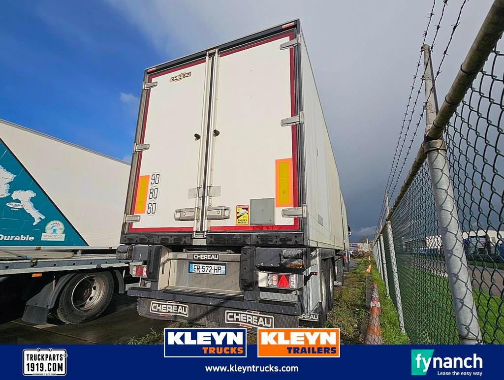 CHEREAU 3 AXLE FRIGO meatrails thermoking, Wit, Bedrijf, Aanhangers en Opleggers, Te koop