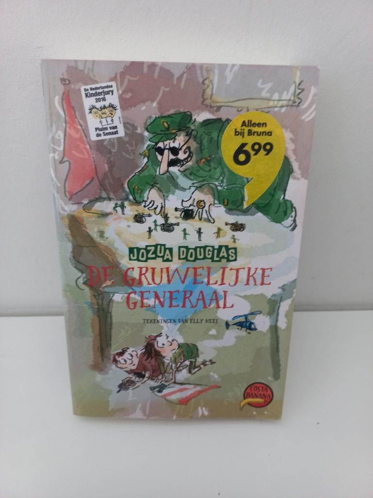 Jozua Douglas - De gruwelijke generaal - Costa Banana reeks, Boeken, Ophalen of Verzenden, Gelezen, Jozua Douglas, Fictie algemeen