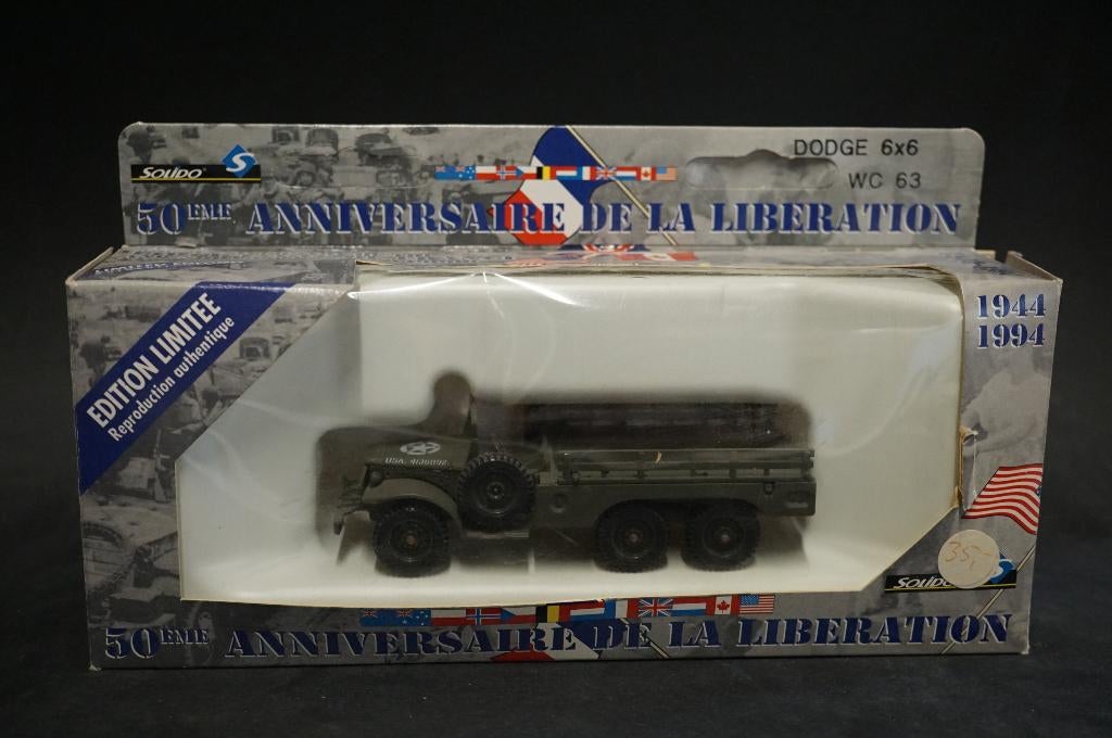 Solido Dodge WC63 - 1/50 - TOP, Hobby en Vrije tijd, Modelauto's | 1:50, Ophalen of Verzenden, Auto, Overige merken