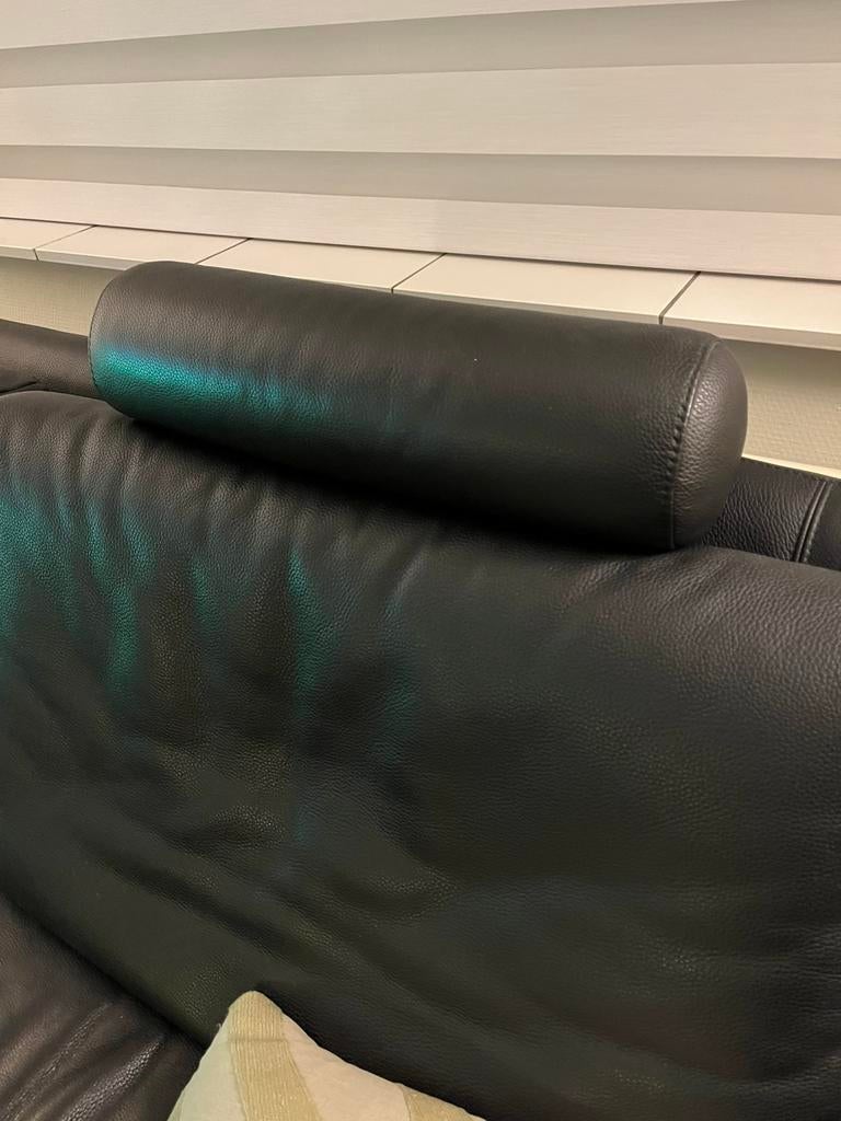 Leolux Paian hoofdsteun zwart, Huis en Inrichting, Fauteuils, Ophalen, 75 tot 100 cm, 50 tot 75 cm