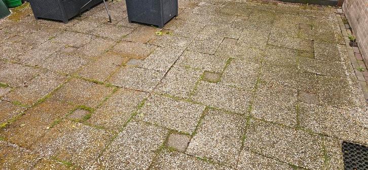 Gratis grindtegels 60x40x4,5 cm (29 m²) voor terras/oprit, Tuin en Terras, Tegels en Klinkers, Ophalen