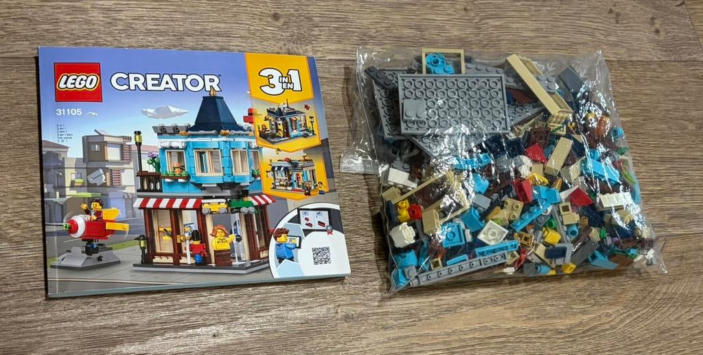 Lego Creator set 31105 Woonhuis en speelgoedwinkel, Kinderen en Baby's, Speelgoed | Duplo en Lego, Lego, Compleet, Ophalen of Verzenden