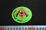 sticker ASB Uitzendbureai Nog lange niet .... Hond, Verzamelen, Stickers, Ophalen, Zo goed als nieuw